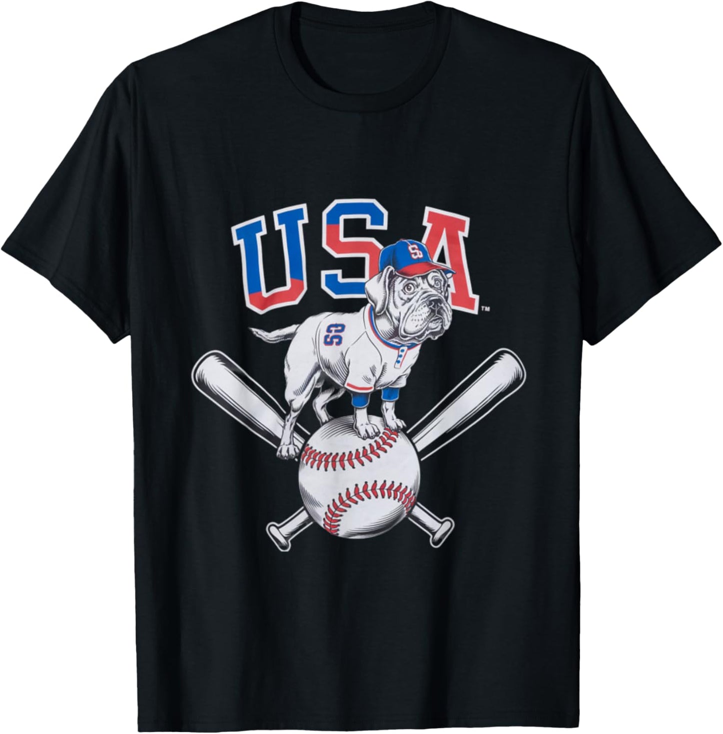 Funny Baseball Dog Baseball Player Dog And Baseball Meme T-Shirt