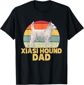 Xiasi Hound Dog Dad Retro Vintage Funny Dogs Lover & Owner T-Shirt