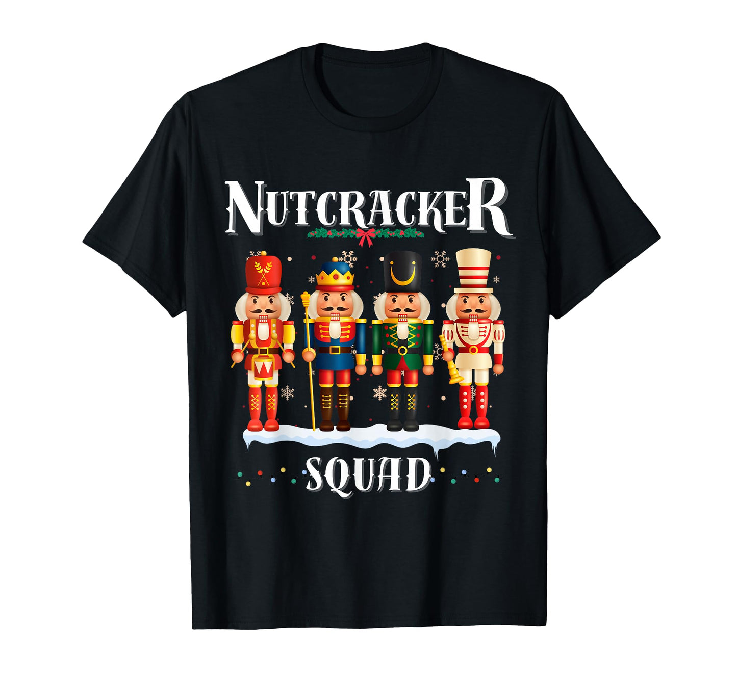 Nutcracker Squad Christmas Pajama Holiday Fun Festive boys T-Shirt