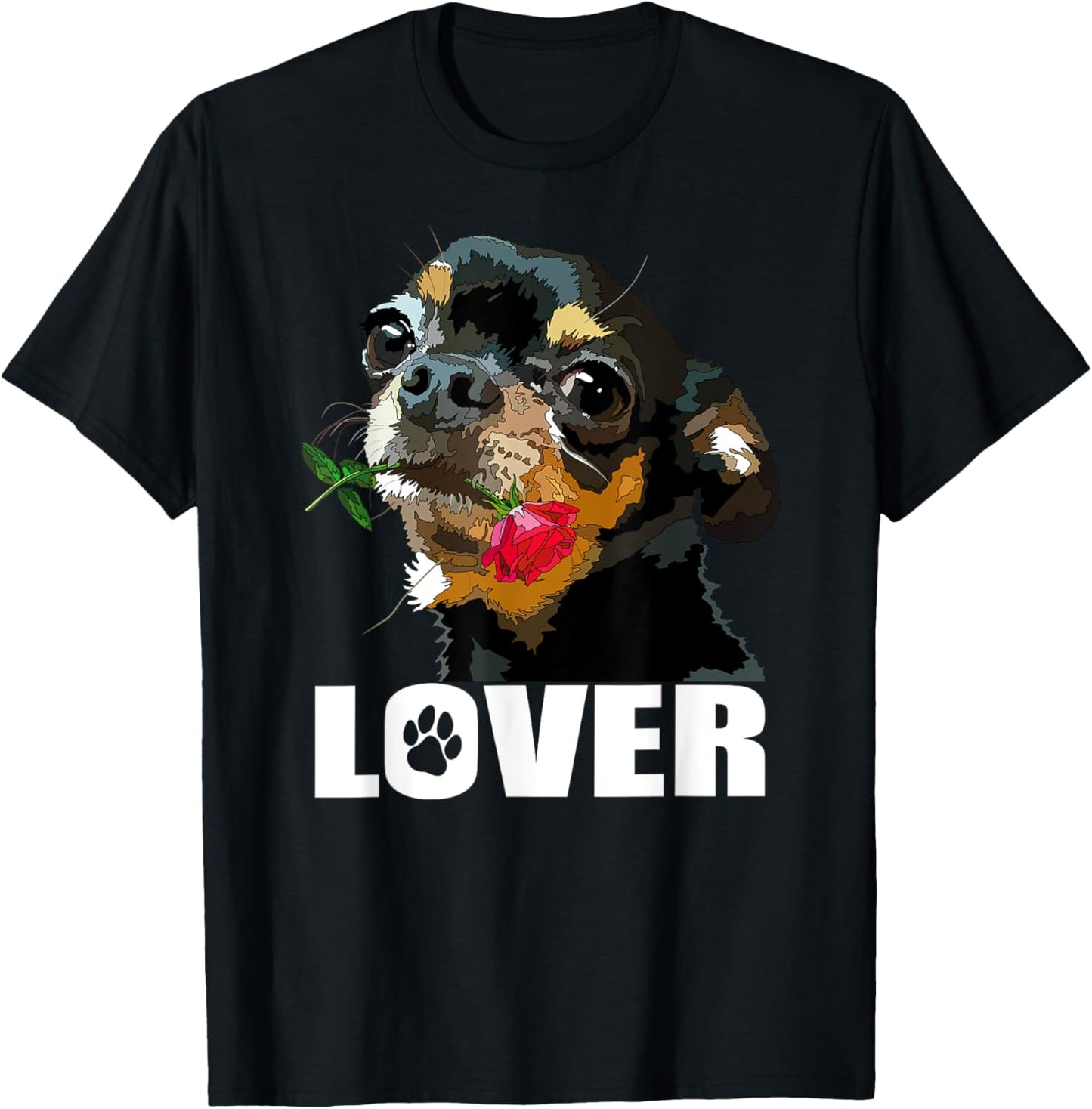 Black And Tan Chihuahua Dog Lover T-Shirt