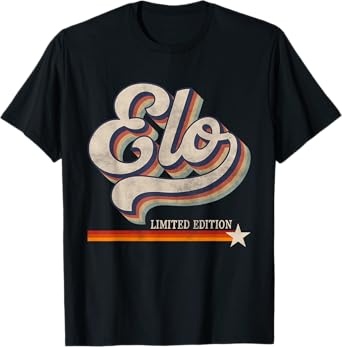 Vintage Elo Proud Name Retro Style Elo Limited Edition T-Shirt