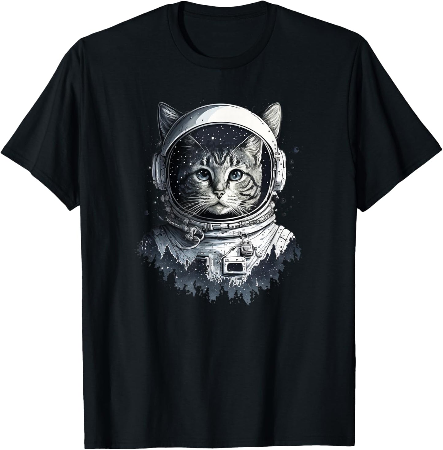 Space Astronaut Cat - Space Cat T-Shirt