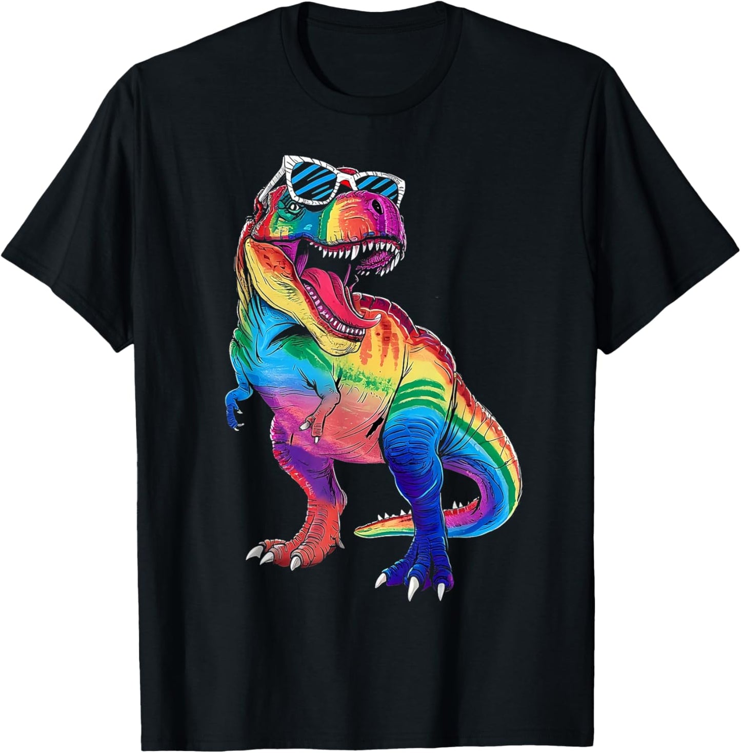Funny Dinosaur LGBT LGBTQIA+ Pride Month T-Shirt