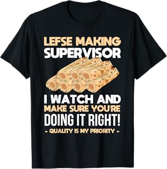 Lefse Master Funny Lefse T-Shirt