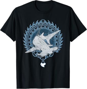 Hammerhead Shark Tribal T-Shirt