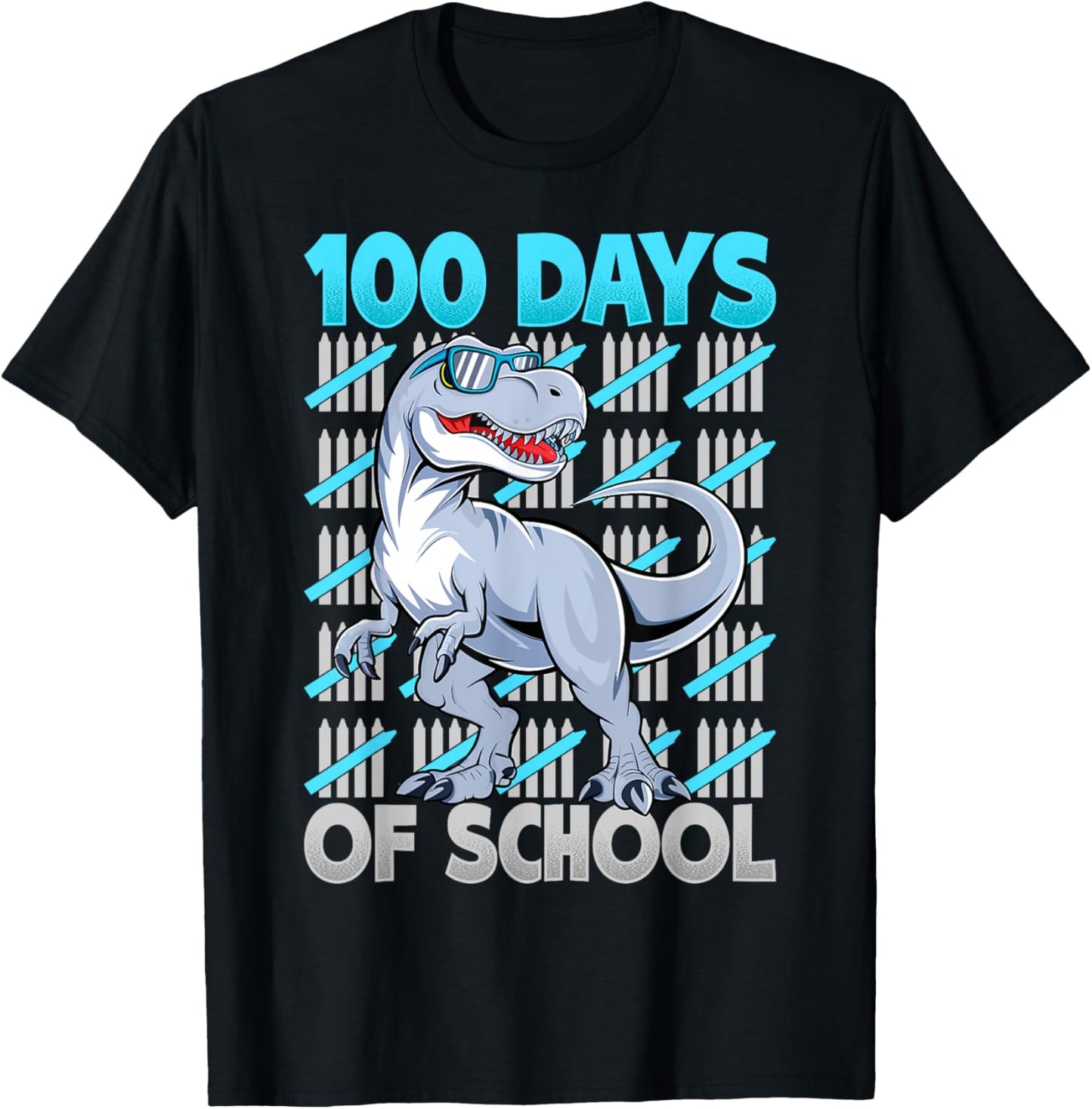 100 Days of School Shirt Boys Girls Kids 100th Day Teacher T-Shirt