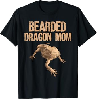 Cool Bearded Dragon Art For Women Girls Bearded Dragon Lover T-Shirt