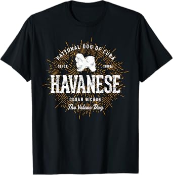 Vintage Style Retro Havanese T-Shirt