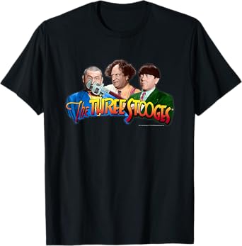 TTS- The Three Stooges: Wrench Logo T-Shirt