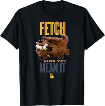 The Secret Life of Pets Duke Fetch Like You Mean It T-Shirt