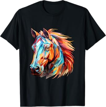 Horse Colorful T-Shirt