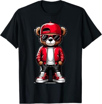 Hip Hop Teddy Bear Rap Music lover T-Shirt