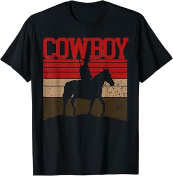 Cowboy Rodeo Horse Country for men or women T-Shirt