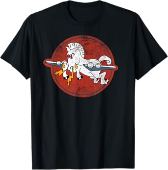 WW2 532 Bomb Training Squadron Bomber Patch Horse Military T-Shirt