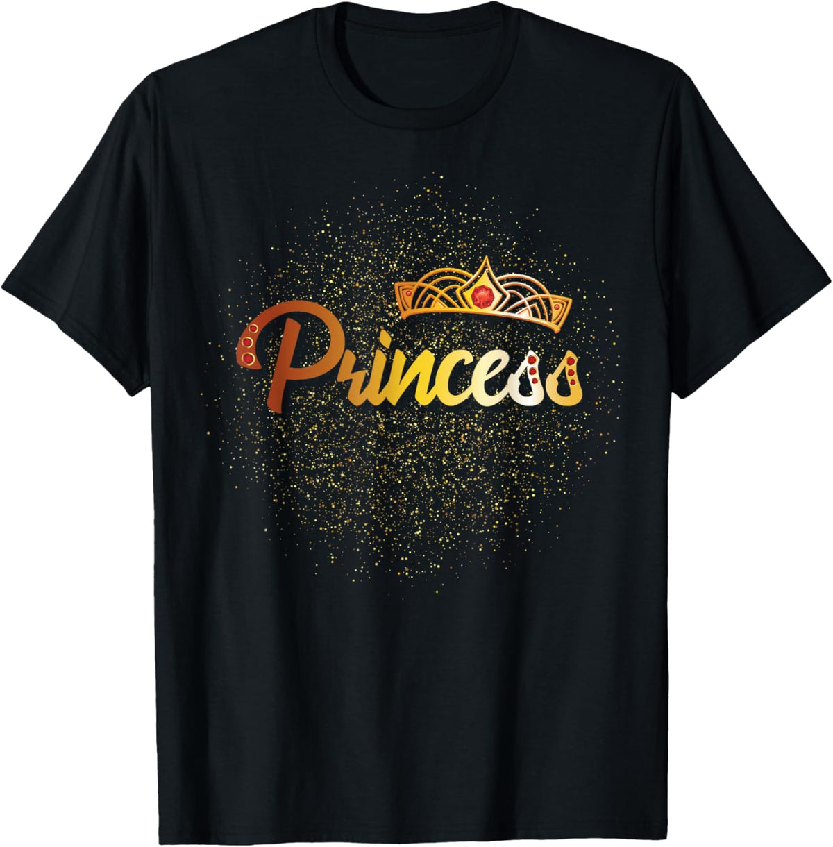 Princess Shirt Girls Women Him & Her Family Matching T-Shirt