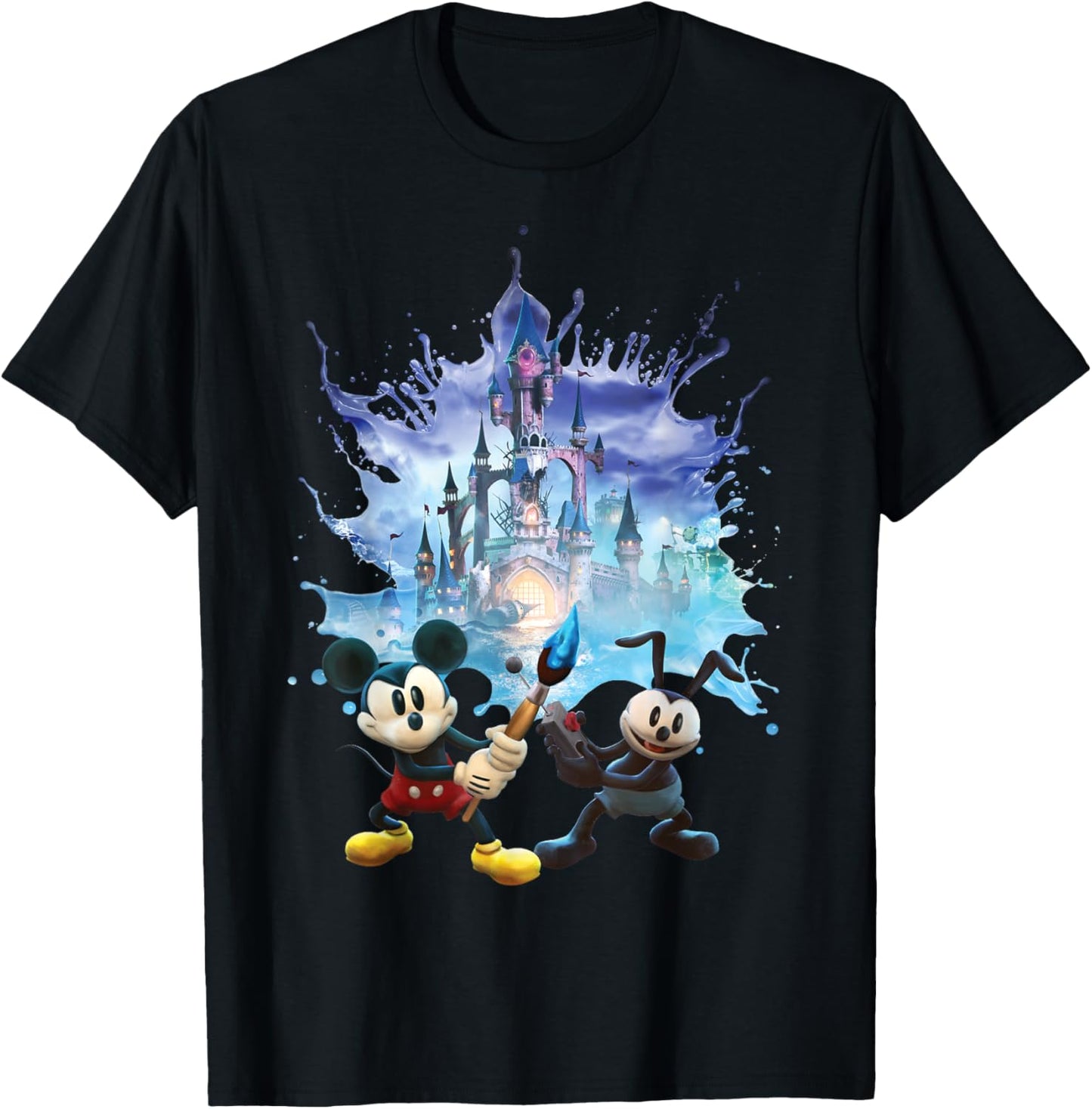 Disney Epic Mickey Portal Portrait T-Shirt