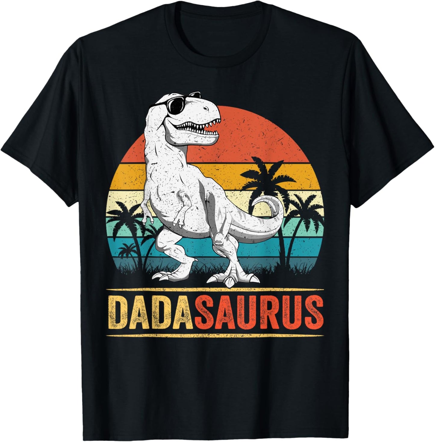 Dadasaurus T rex Dinosaur Funny Dada Saurus Family Matching T-Shirt