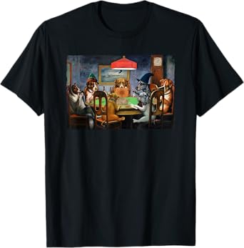 Funny RPG Shirt | Dogs Playing Tabletop RPG | RPG T-Shirt