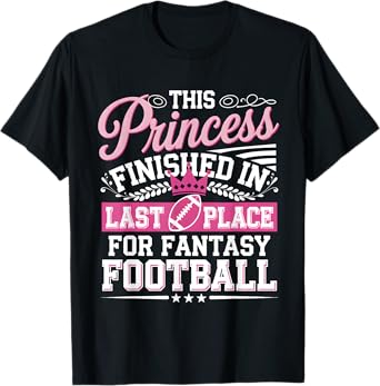 Hilarious Fantasy Football Loser Punishment T-Shirt