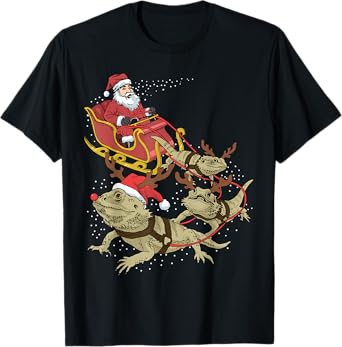 Bearded Dragon Christmas T-Shirt