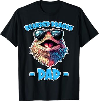 Bearded Dragon Dad Cute Bearded Dragon T-Shirt