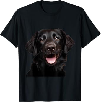 Flat Coated Retriever Happy - Flat Coated Retriever T-Shirt