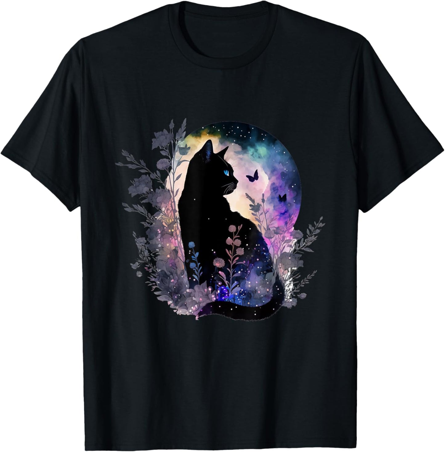 Cute Cat Motifs Cat T-Shirt