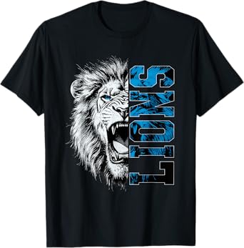 Graphic Lions Name Distressed Classic Lion Name Styles T-Shirt