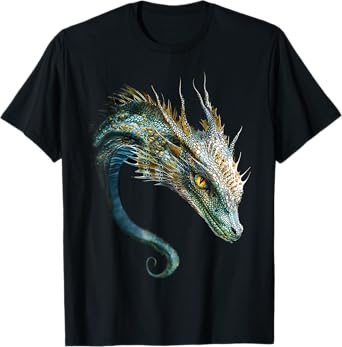 Sea Dragon Motif Mythical Art Sea Dragon T-Shirt