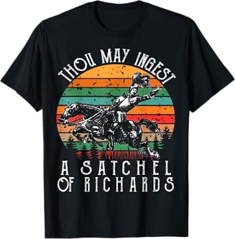 Vintage thou may ingest a satchel of Richards T-Shirt