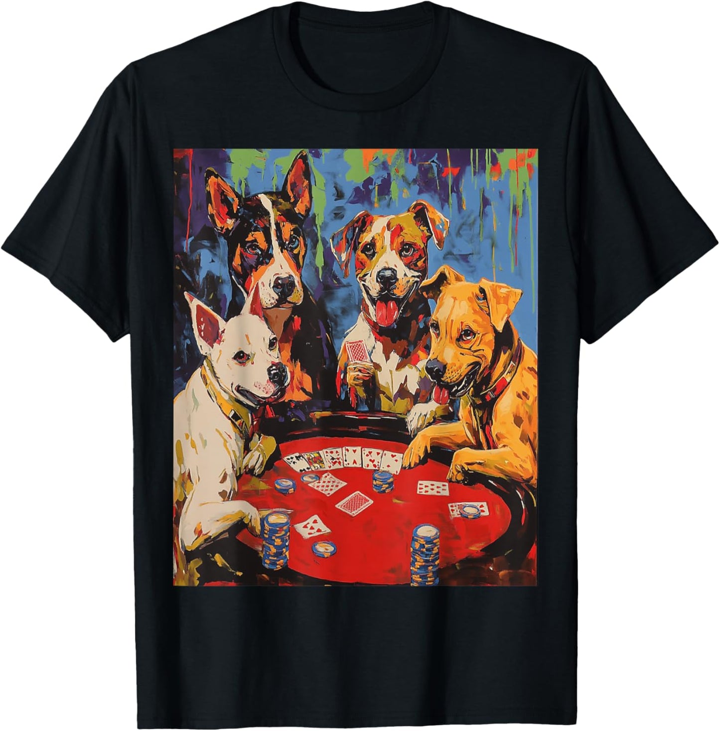 Dogs Playing Poker T-Shirt