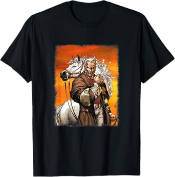 Marvel X-Men Old Man Logan & His Horse Vintage Poster T-Shirt