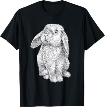 Lop Eared Bunny Rabbit Cute T-Shirt T-Shirt