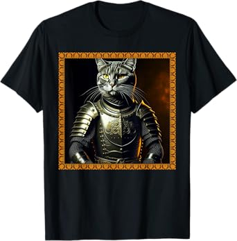 FUNNY CAT MEDIEVAL PORTRAIT RENAISSANCE Oil Painting Pet T-Shirt