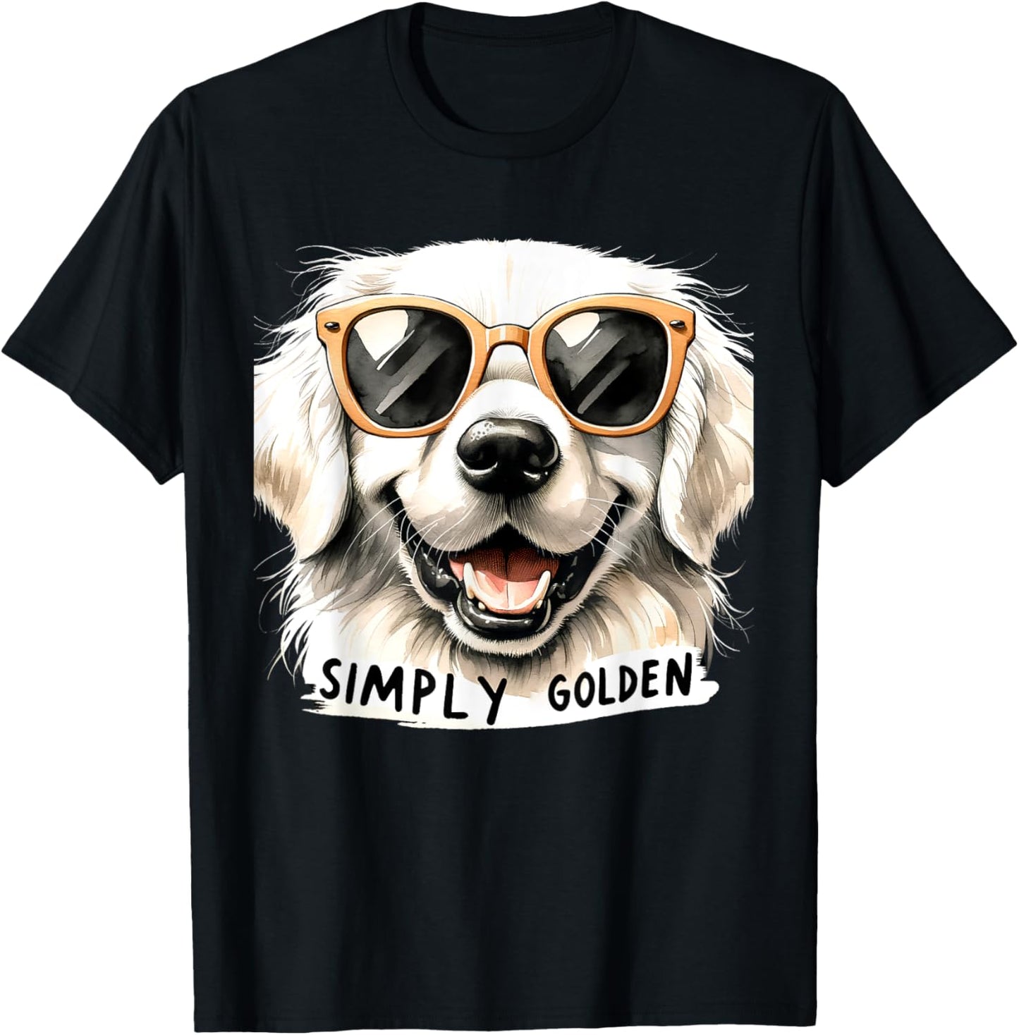 English Cream Golden Retriever Mom Gifts Puppy Simply Golden T-Shirt