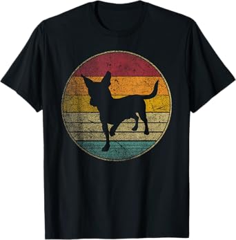 Chiweenie Dog Puppy Pet Gift Shirt Retro Style Vintage 80s T-Shirt for Men Women Kids