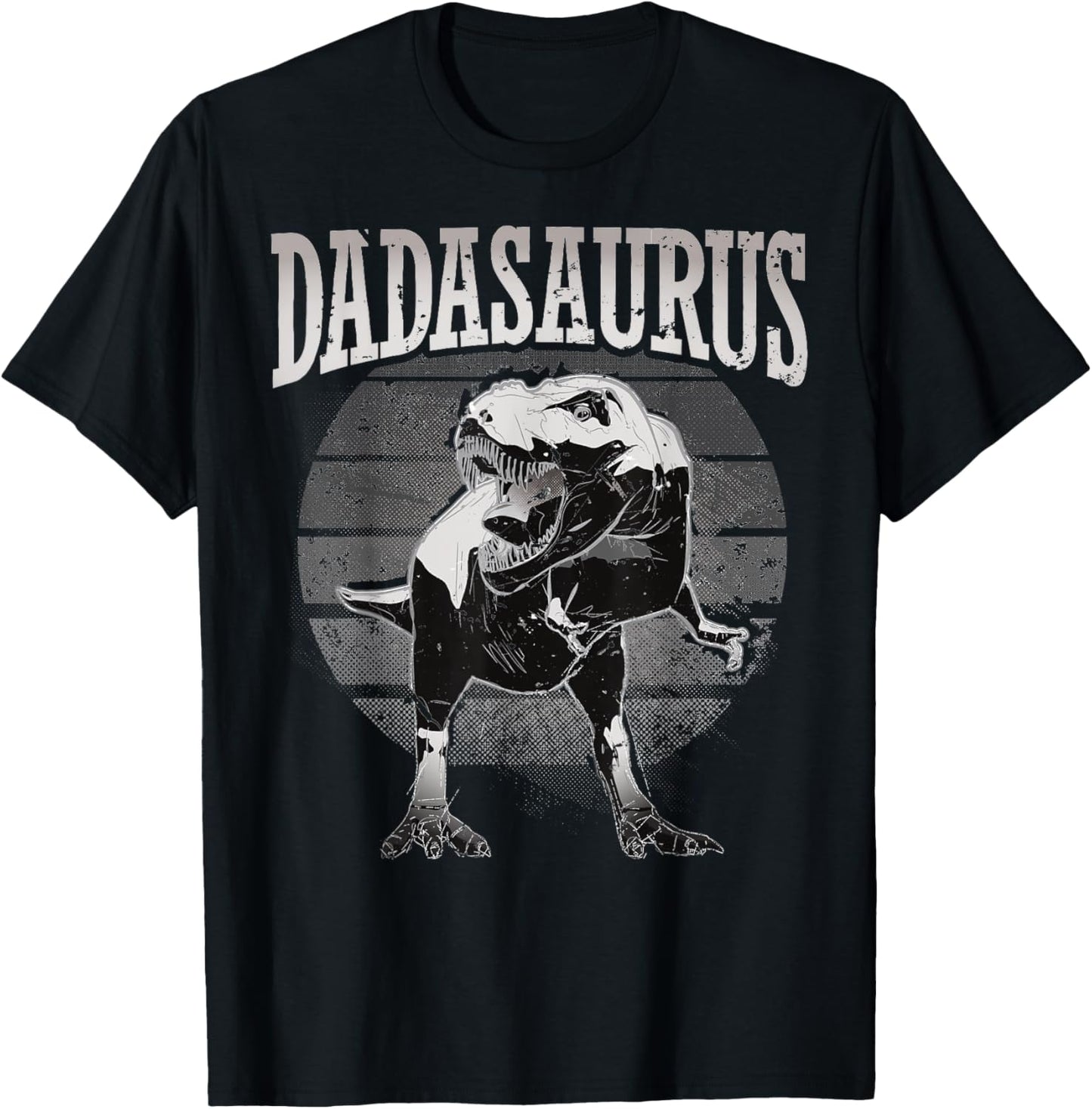 Dadasaurus Funny Dad Shirt Dinosaur Lover T Rex T-Shirt