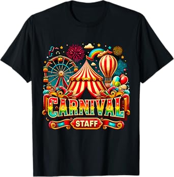 Carnival Staff Matching Circus T-Shirt