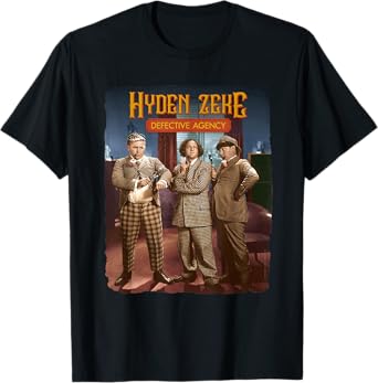 The Three Stooges - Hyden Zeke Defective Detectives T-Shirt