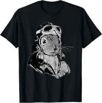Vintage Squirrel Flying Squirrel Animal T-Shirt