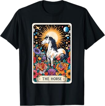 Horse Tarot Card T-Shirt