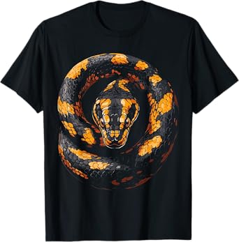 Snake Animal Graphic Artwork Snake T-Shirt