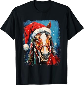 Horse Christmas T-Shirt