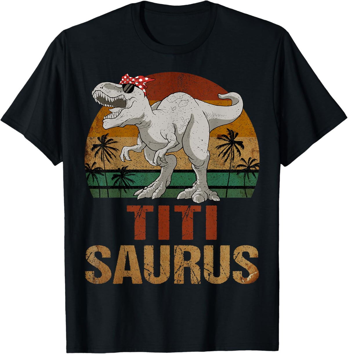 Titisaurus Dinosaur Titi Saurus Vintage Mother's Day T-Shirt