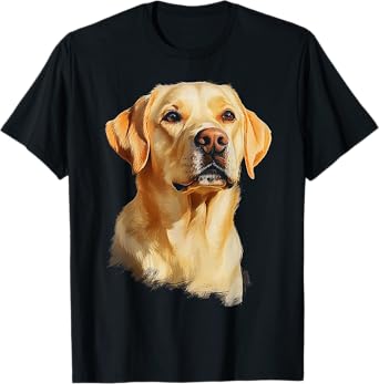 Labrador Retriever Dog Motif Pet Labrador Retriever T-Shirt