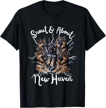 German Shepherd Bootleg New Haven Connecticut T-Shirt