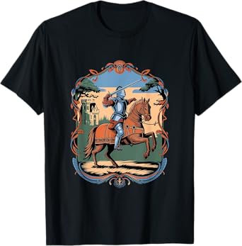 Renaissance Festivals Medieval Jousting Knight Horse T-Shirt