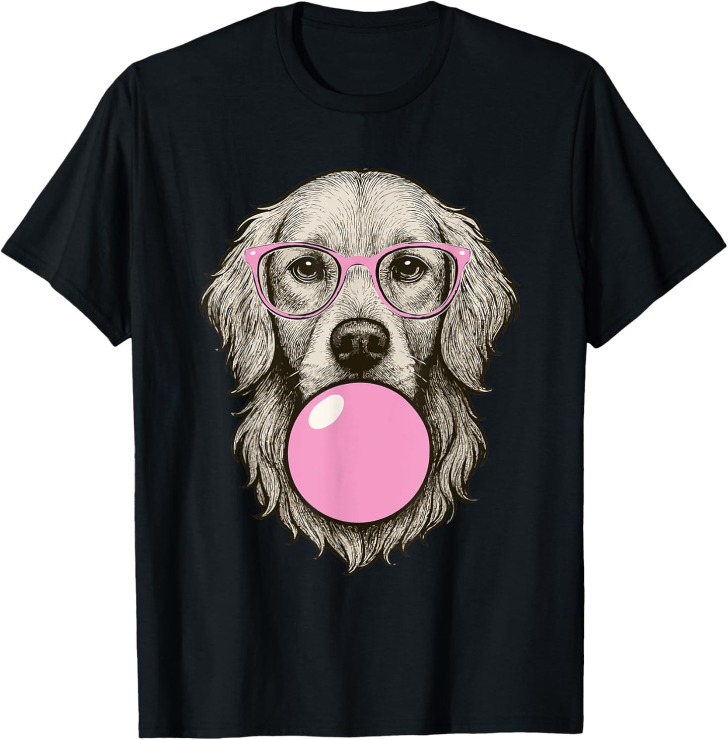 Cute Golden Retriever Shirt for Women Funny Dog Lovers T-Shirt