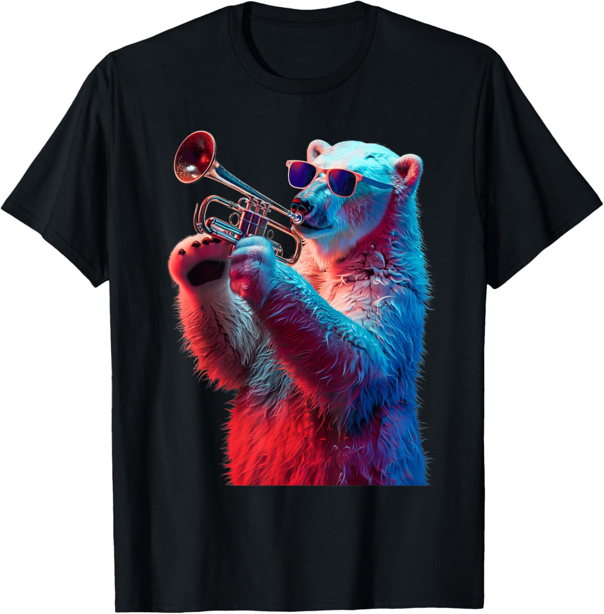 Polar Bear Trumpet T-Shirt