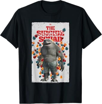 The Suicide Squad King Shark Poster T-Shirt